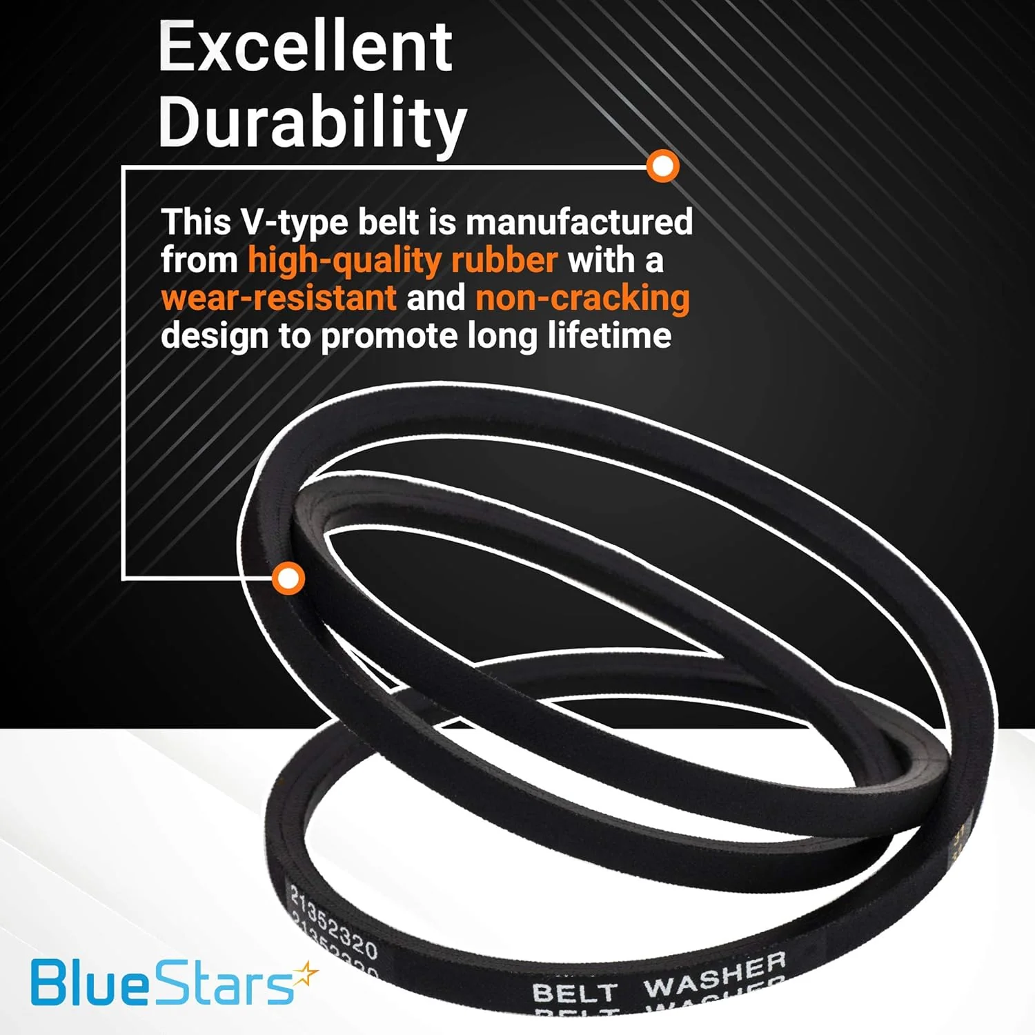 [Lifetime Warranty] 21352320 Washer Drive Belt - Image 4