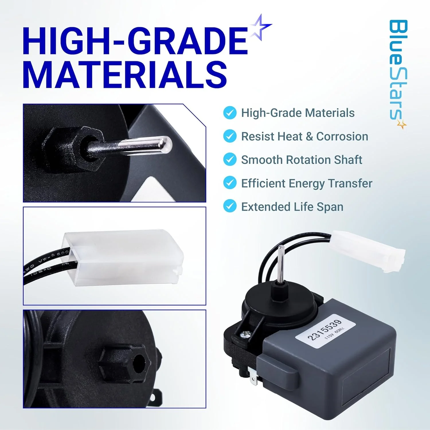 [Lifetime Warranty] 2315539 Refrigerator Evaporator Fan Motor - Image 5