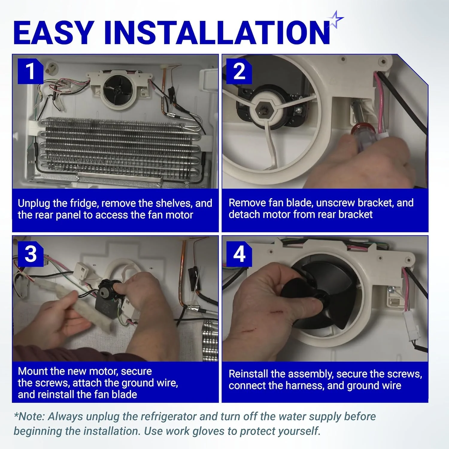 [Lifetime Warranty] 2315539 Refrigerator Evaporator Fan Motor - Image 7