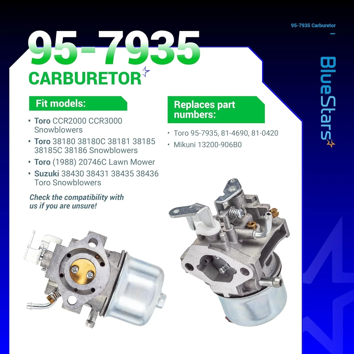 [Lifetime Warranty] 801396 CCR2450 Carburetor - Image 4