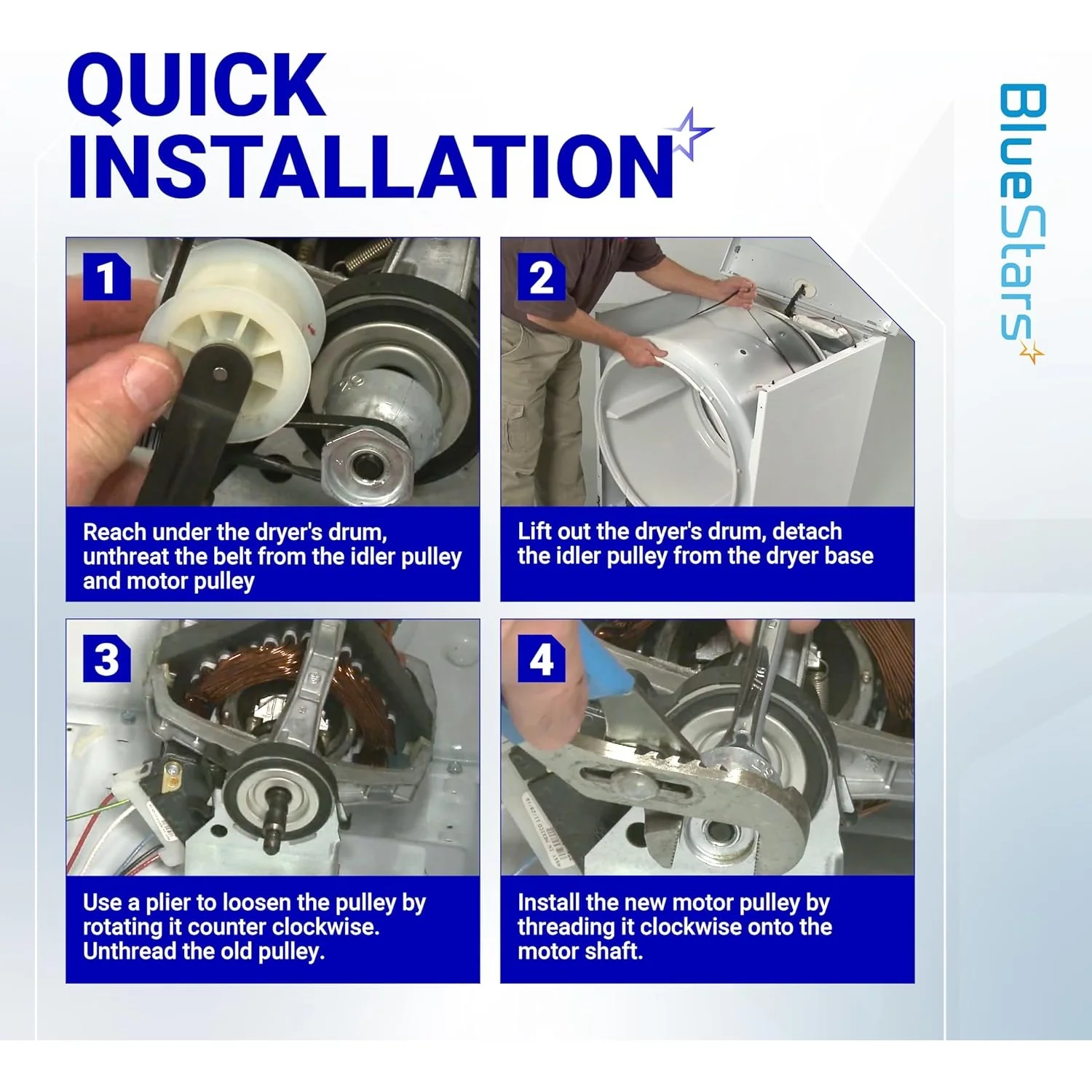 [Lifetime Warranty] 8066184 Dryer Motor Pulley - Image 7