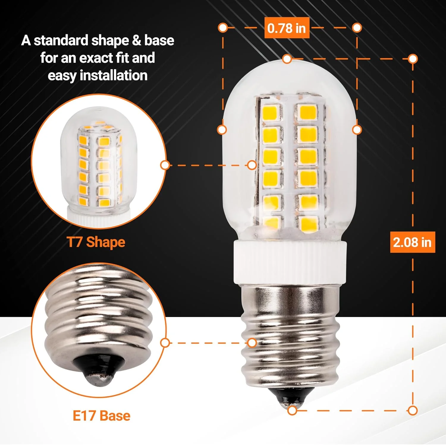 [Lifetime Warranty] 8206232A Microwave LED Bulb - Image 4