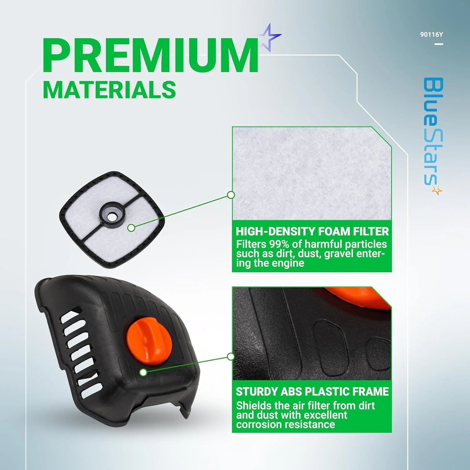[Lifetime Warranty] 90116Y Air Filter Cover Kit - Image 5