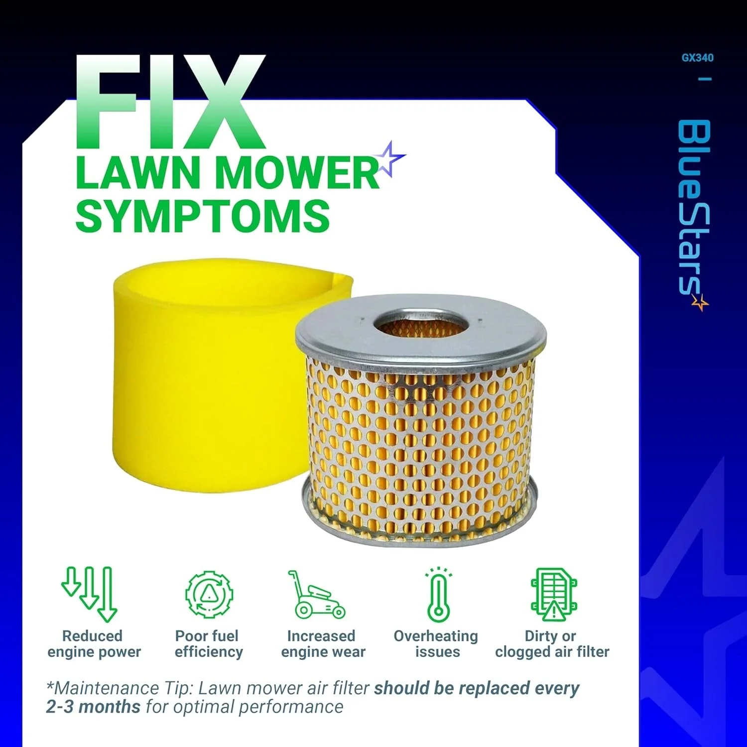 [Lifetime Warranty] AFZE30 GX390 GX340 Air Filter Honda - Image 6