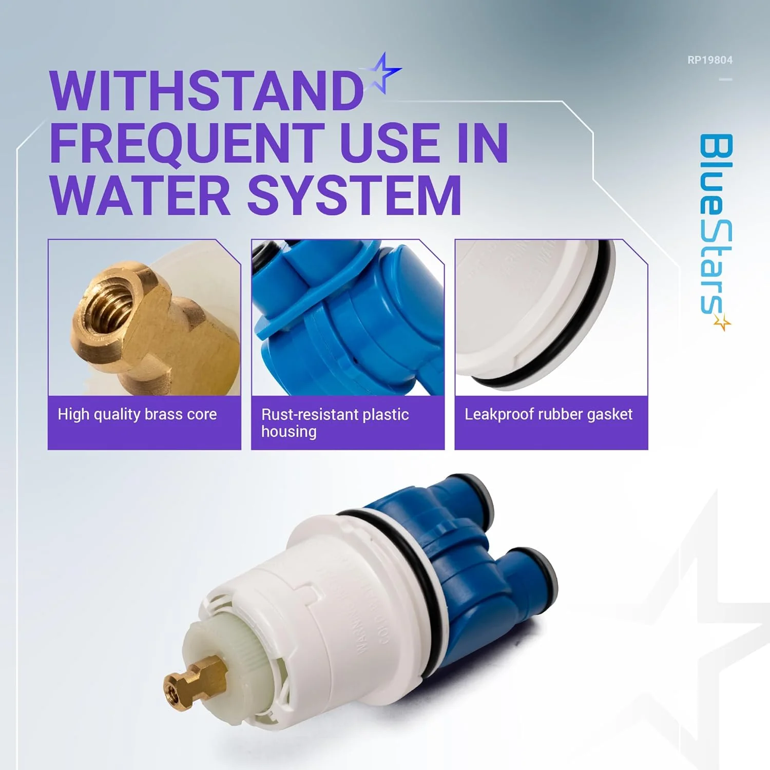 [Lifetime Warranty] RP19804 Pressure Balance Shower Cartridge - Image 5