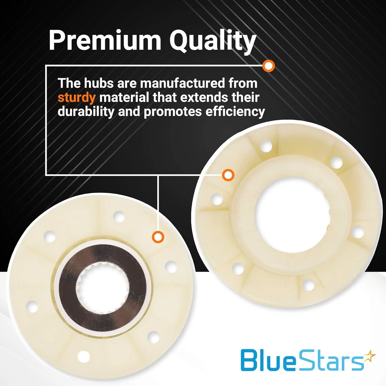 [Lifetime Warranty] W10820039 280145 Washer Hub Kit - Image 4