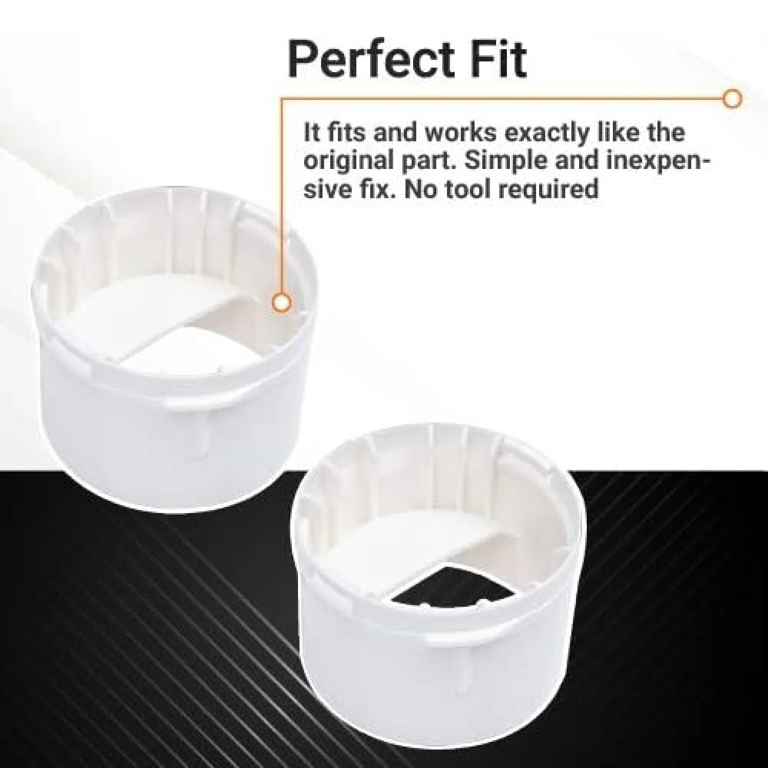 [Lifetime Warranty] WP2260518W 2260502W Refrigerator Water Filter Cap - Image 5